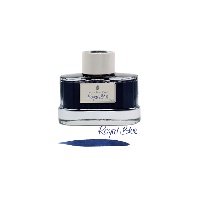 Tintero Graf Von Faber-Castell Royal Blue - 75 ml