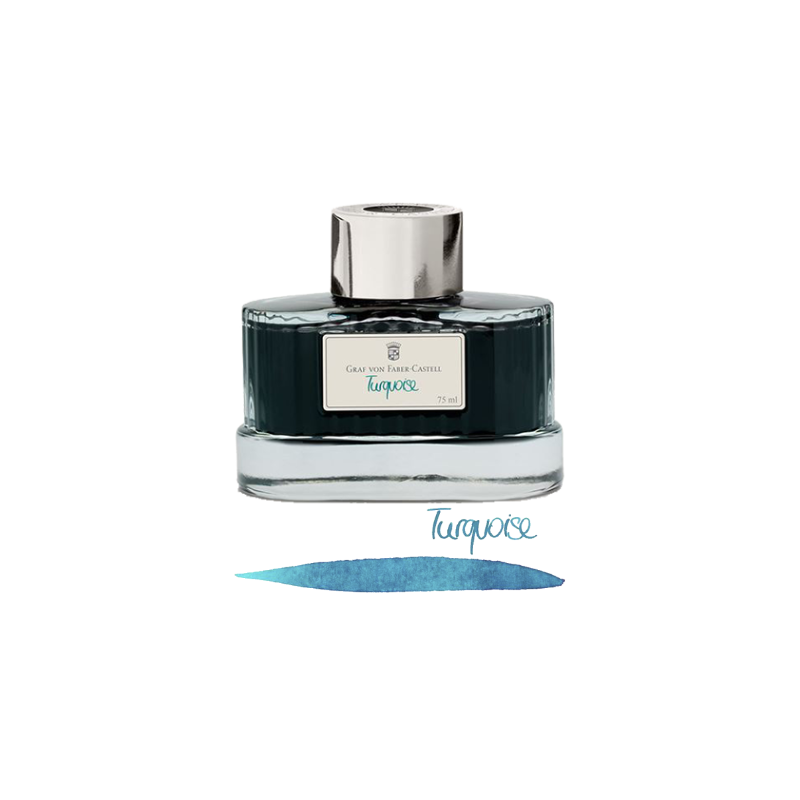 Tintero Graf Von Faber-Castell Turquoise - 75 ml