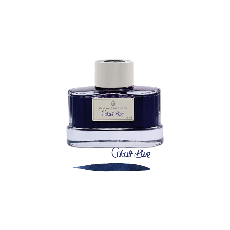 Tintero Graf Von Faber-Castell Cobalt Blue - 75 ml