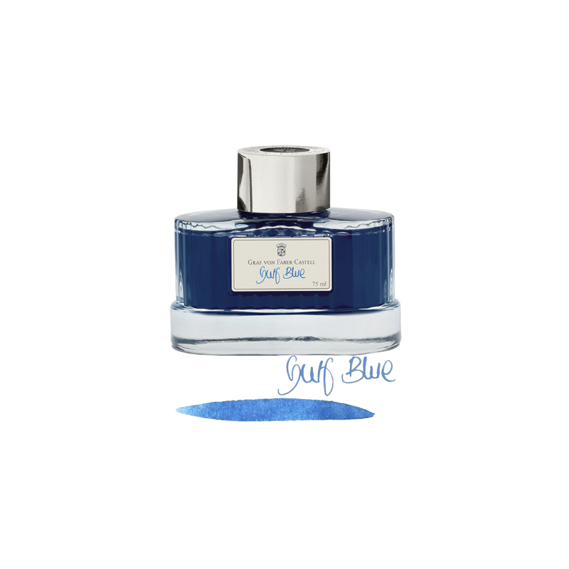 Tintero Graf Von Faber-Castell Gulf Blue - 75 ml