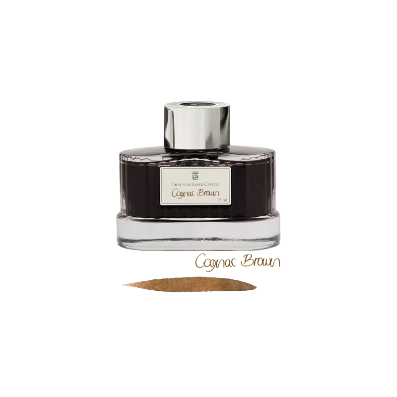 Tintero Graf Von Faber-Castell Cognac Brown - 75 ml