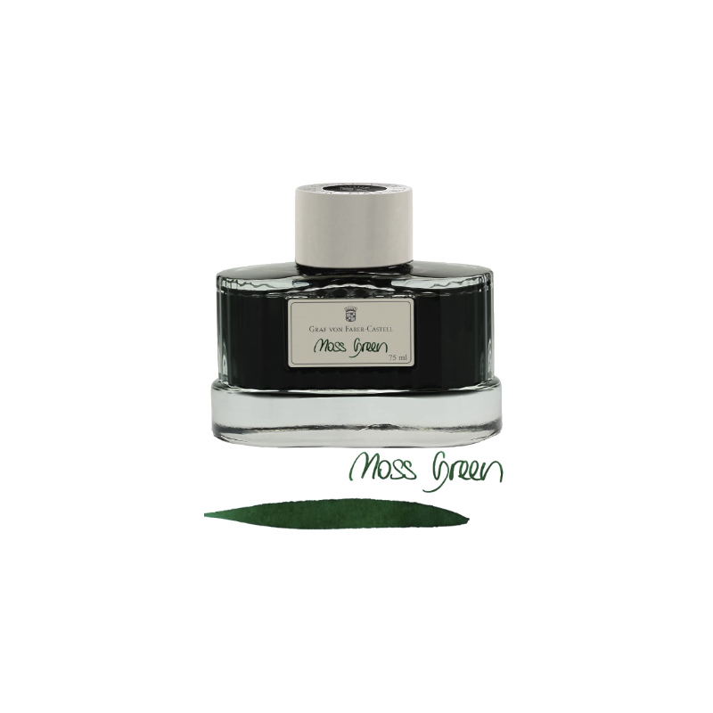 Tintero Graf Von Faber-Castell Moss Green - 75 ml