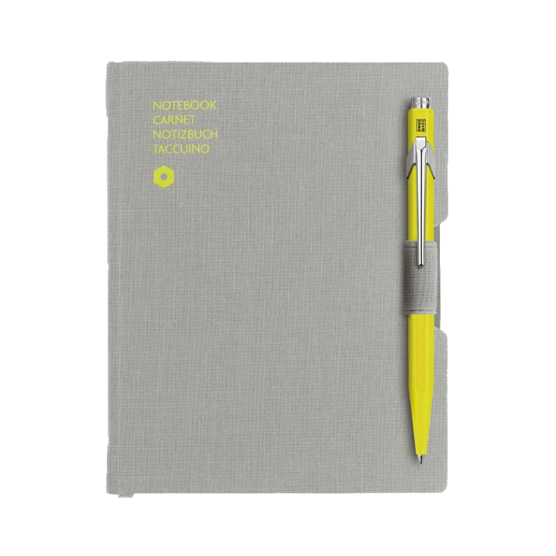 Set Caran d'Ache 849 Notebook A6 Yellow