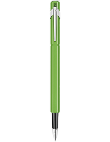 Estilográfica Caran d'Ache 849 Classic Line Verde Fluo