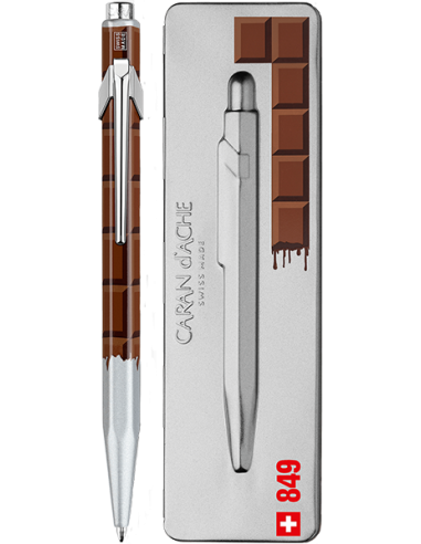 Bolígrafo Caran d'Ache 849 Chocolate Suizo Special Edition