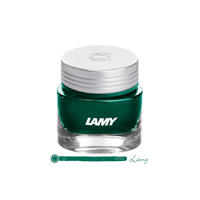 Tintero Lamy Crystal Ink Peridot Verde Oscuro - 30ml